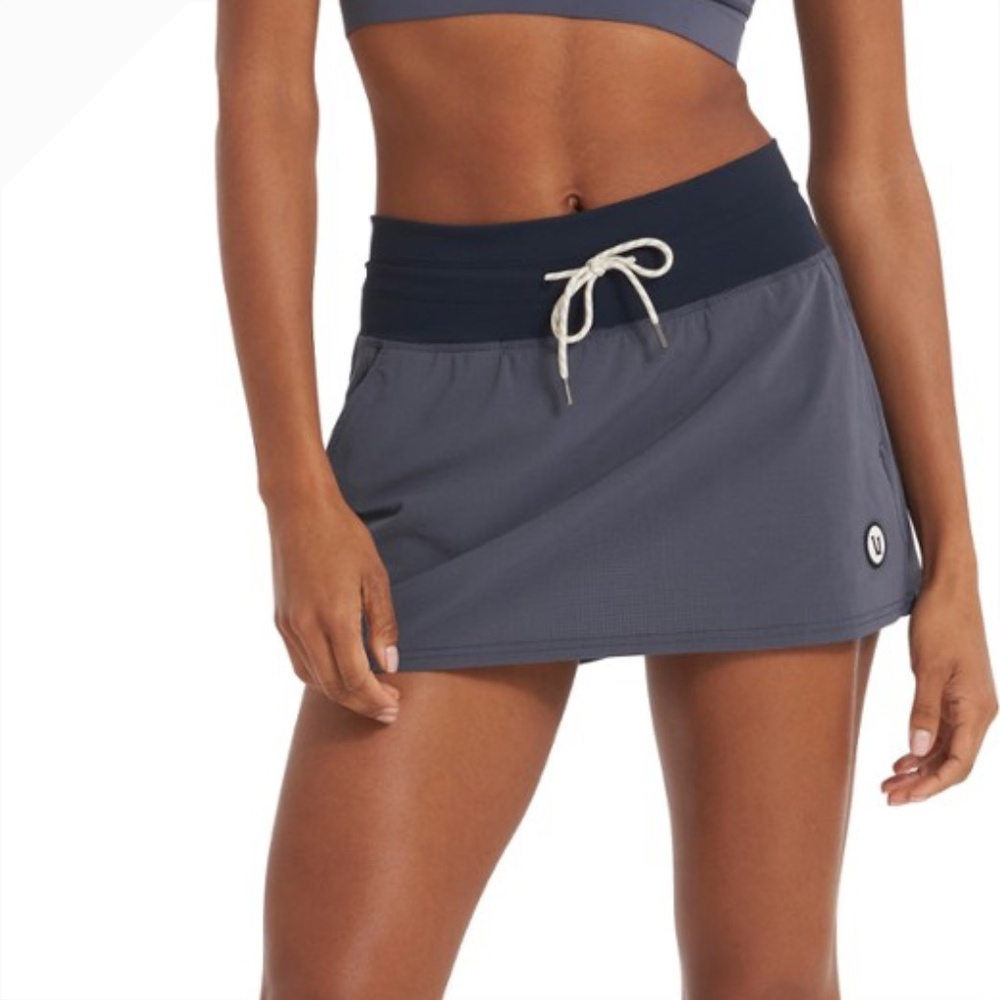vuori seabreeze skort - azure - size L